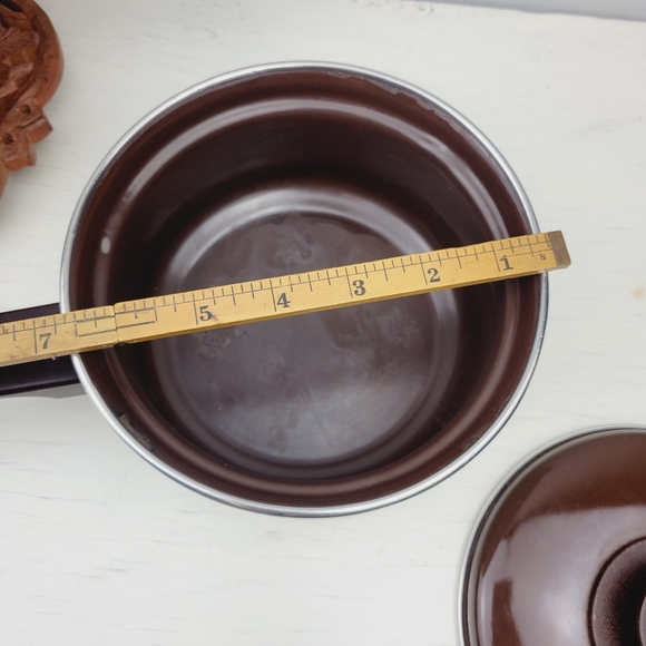 Gorica Enamel Saucepan Pots Vintage Baking Pans - Picture 5 of 16